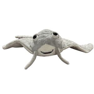 Massive Jumbo Size Gray Stingray Plush 49” x 49” Soft Cozy